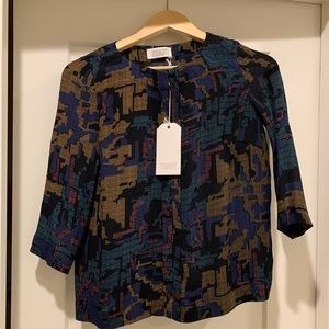 Toast UK Top Blouse Size 2